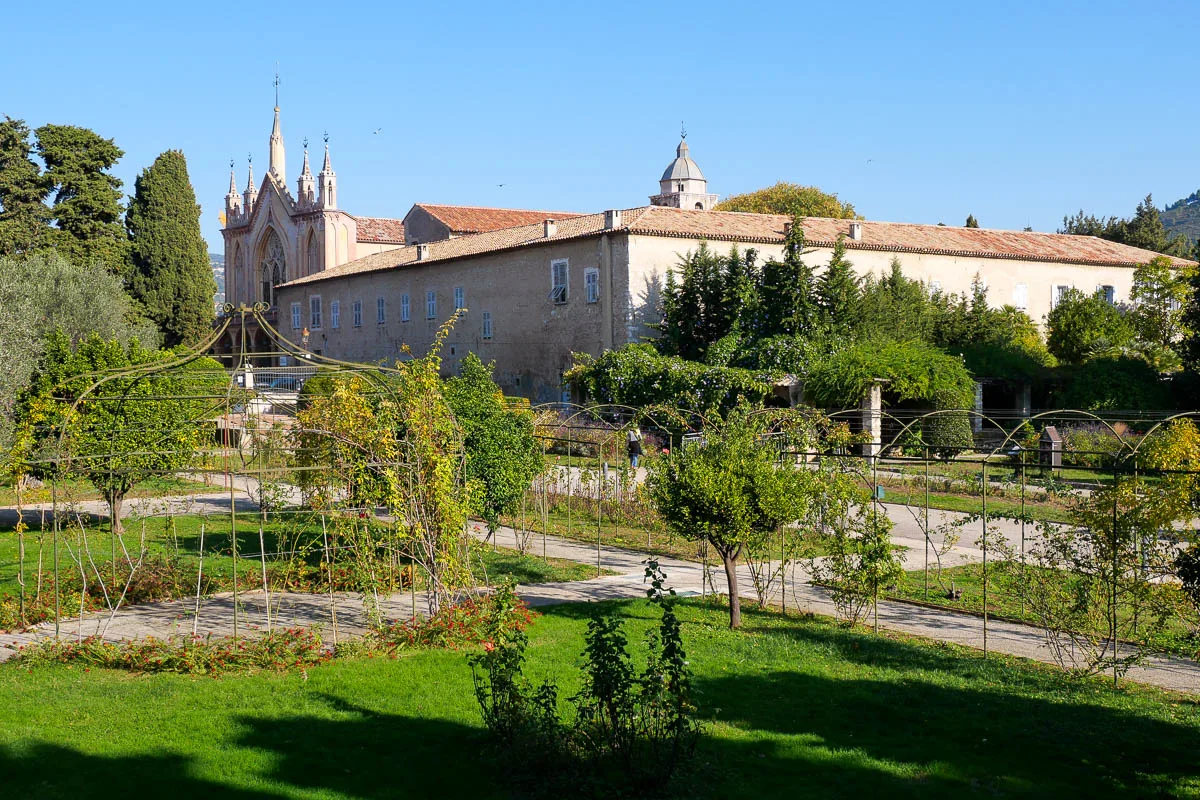 Jardin du monastère de Cimiez