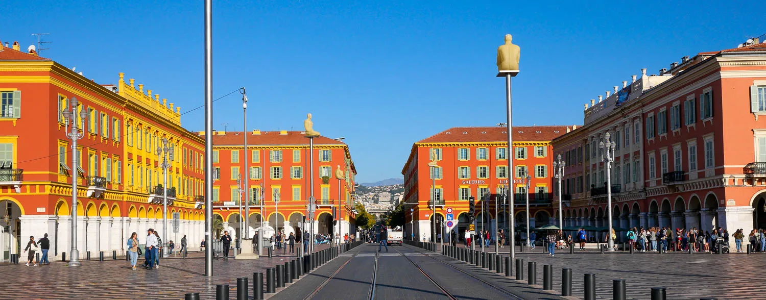Place Massena que faire à Nice Côte d'Azur France