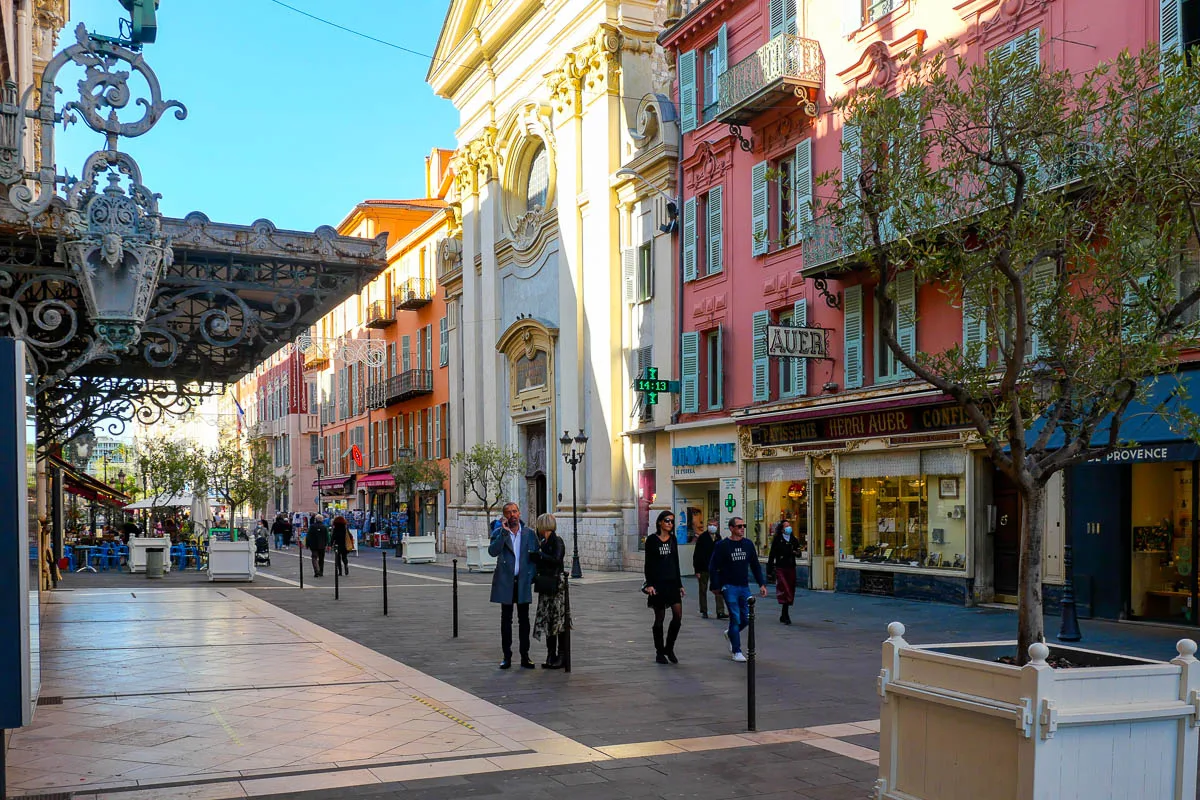 Rue Saint François de Paule Nice