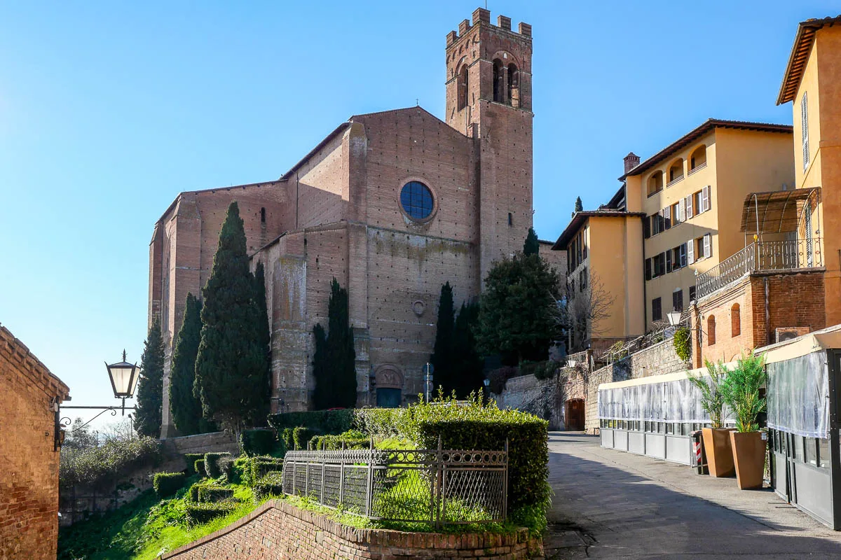 Basilique San Domenico Sienne Italie