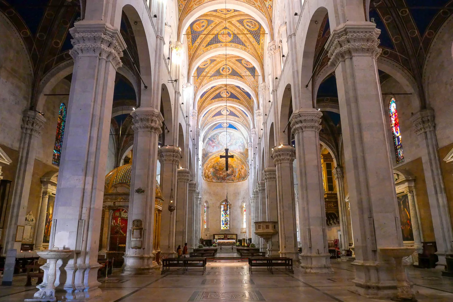Interior Cathedral of San Martino Lucca Italy