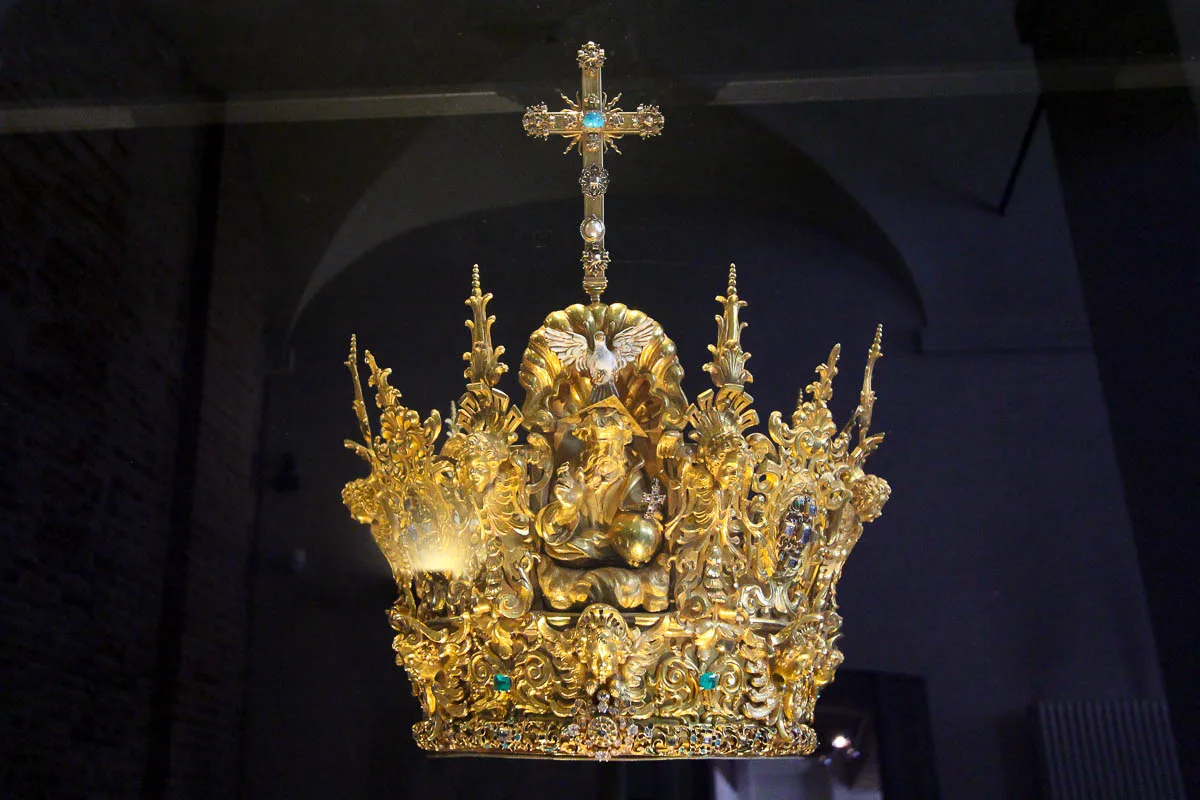 Couronne musée de la cathédrale Lucques Lucca Italie