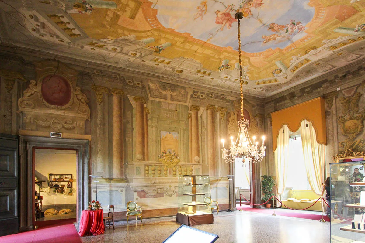 Palazzo Pfanner intérieur du palais Lucques Italie