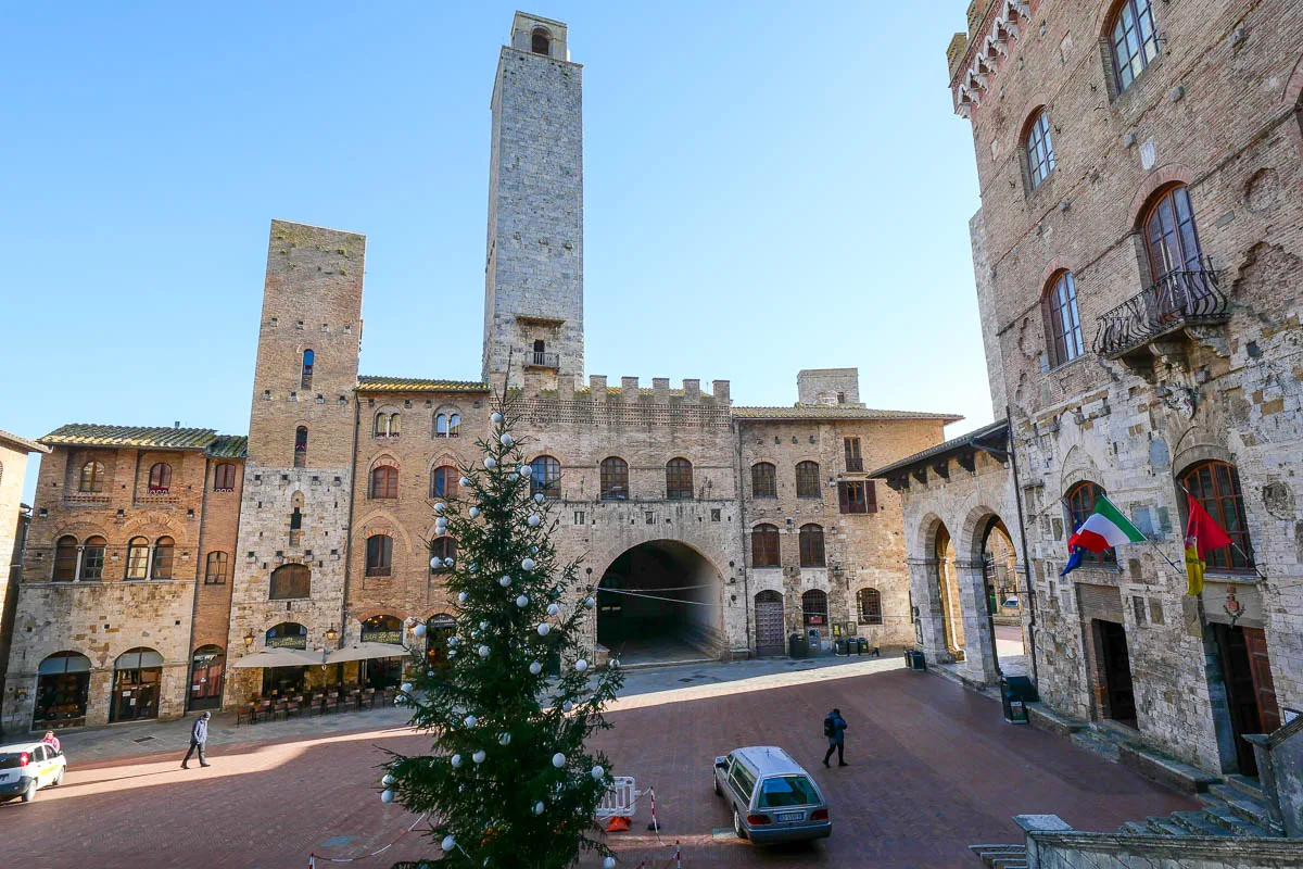 Medieval village San Gimignano Tuscany road trip Italy