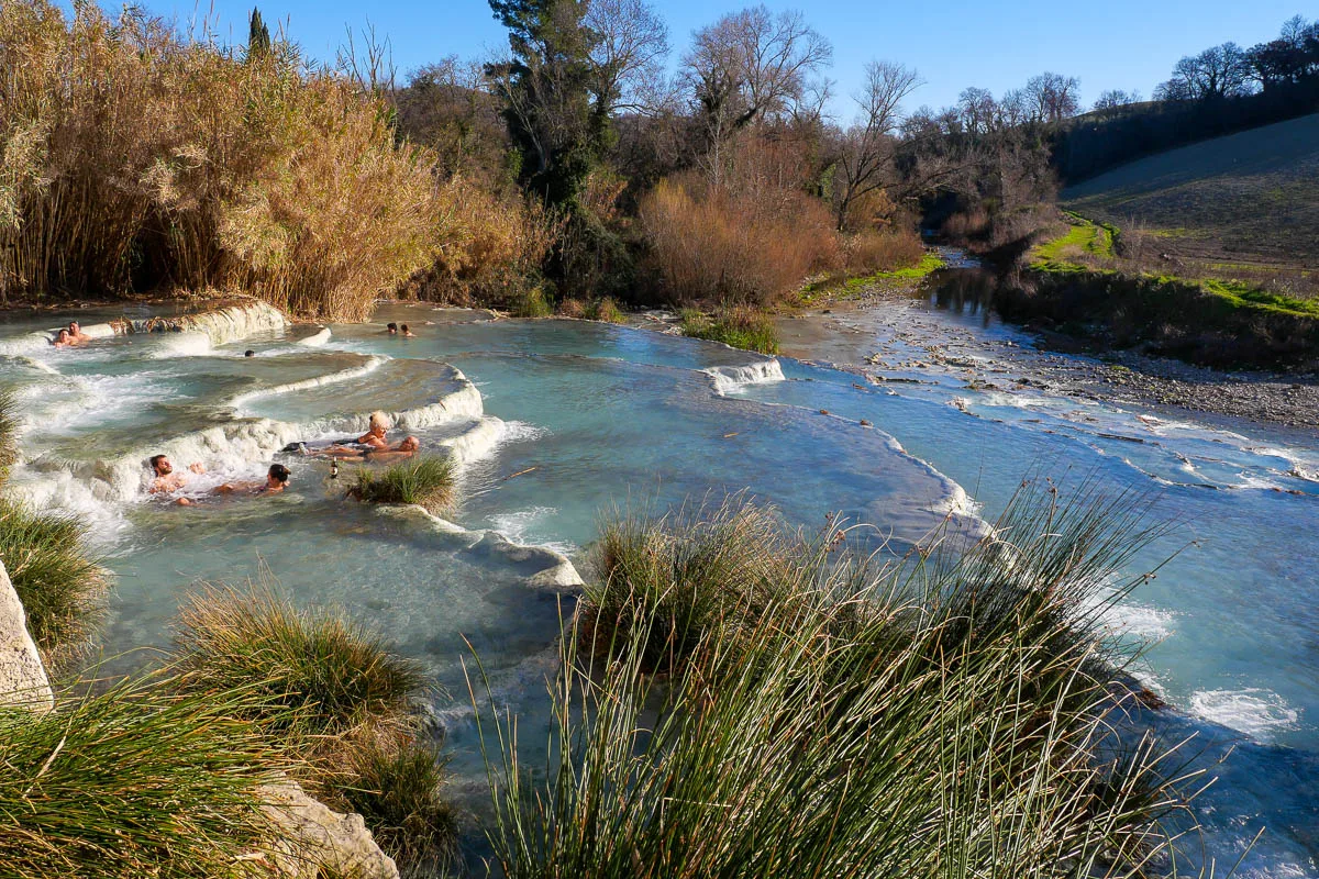 Terme di Saturnia Cascate del Mulino del Gorello Tuscany Italy