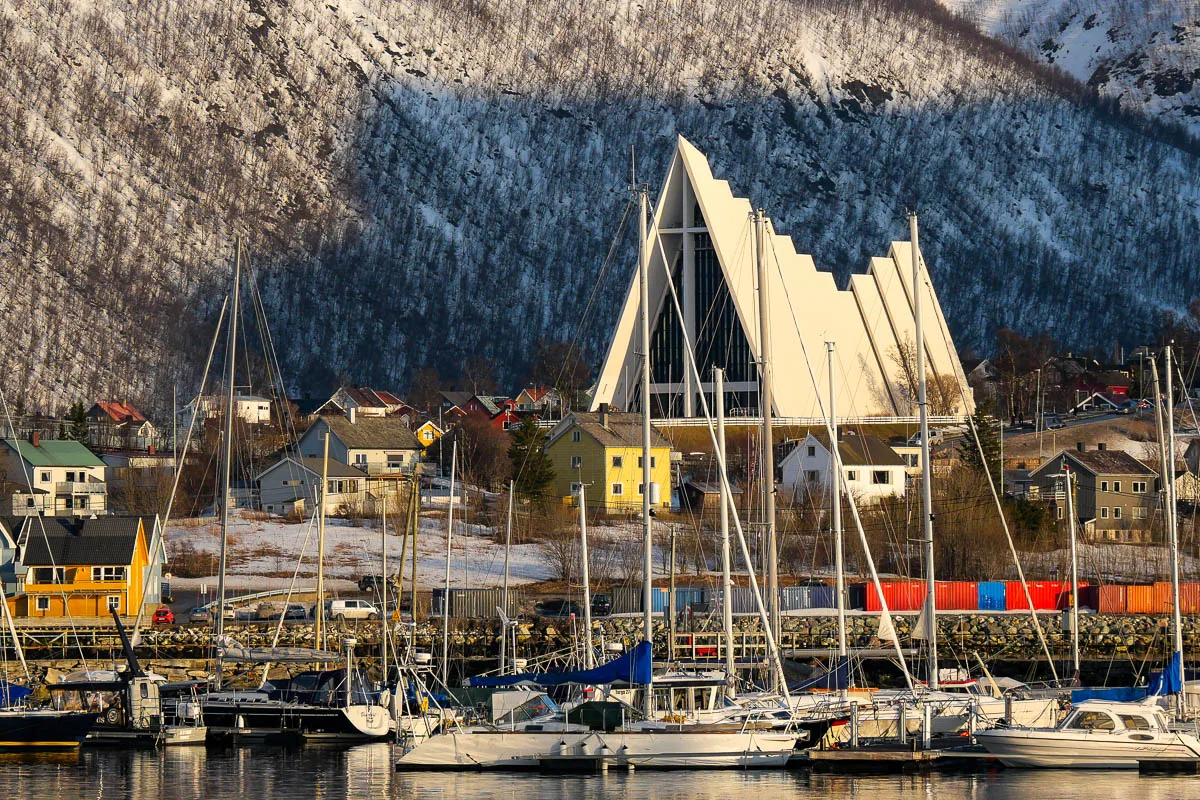 Cathédrale Arctique de Tromso Norvège