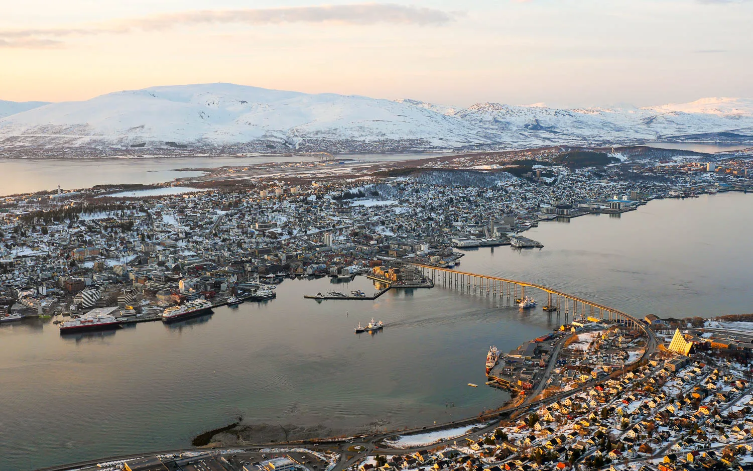 Téléphérique Fjellheisen visiter Tromso Norvège