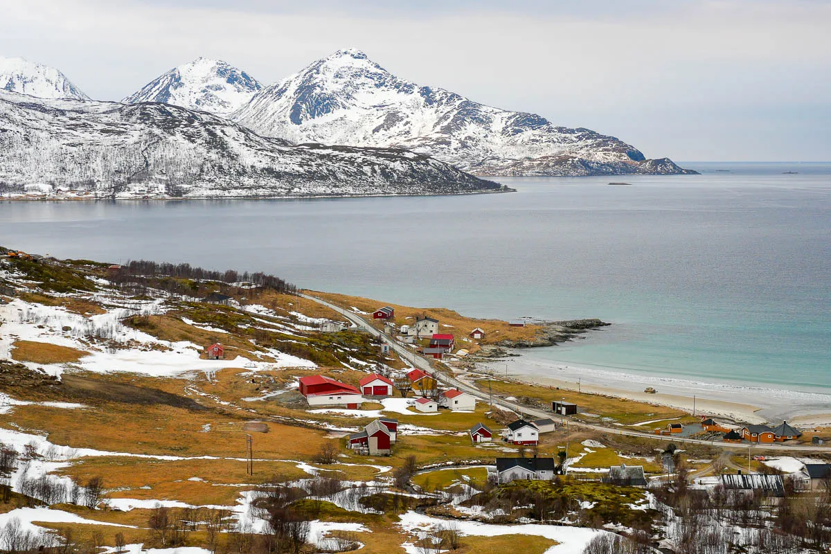 Road trip Tromso Grøtfjord ile de Kvaløya Norvège