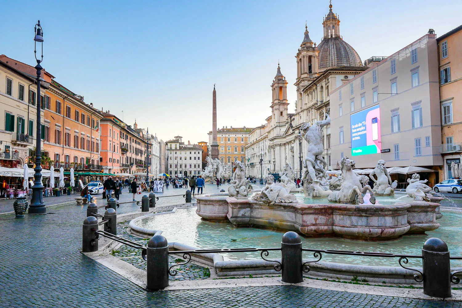 Piazza Navona fontaine place baroque que faire à Rome