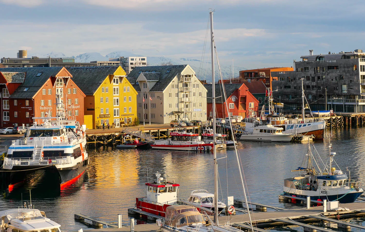 Port de Tromso Norvège