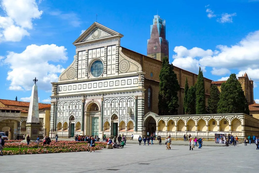 Santa Maria Novella Church in Florence Italy