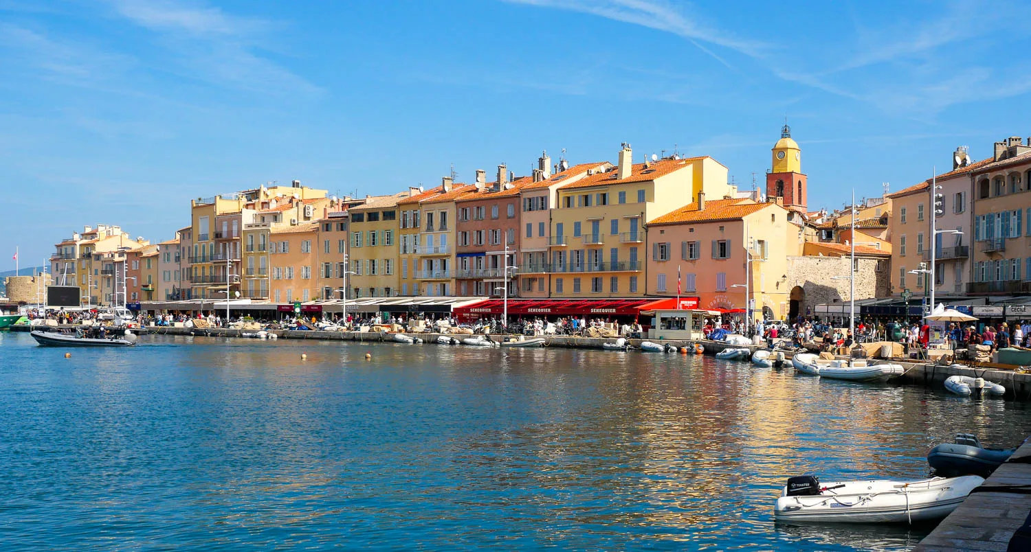 Visiter Saint-Tropez port Var Côte d'Azur France