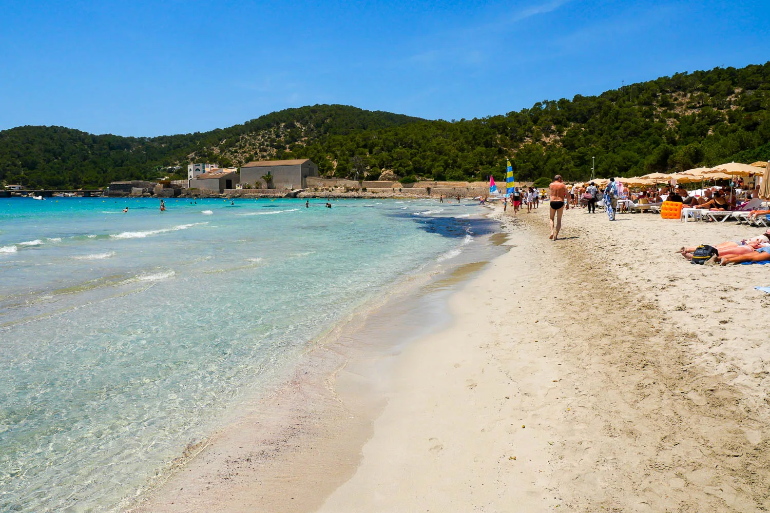 Plage Platja de Ses Salines visiter Ibiza Espagne