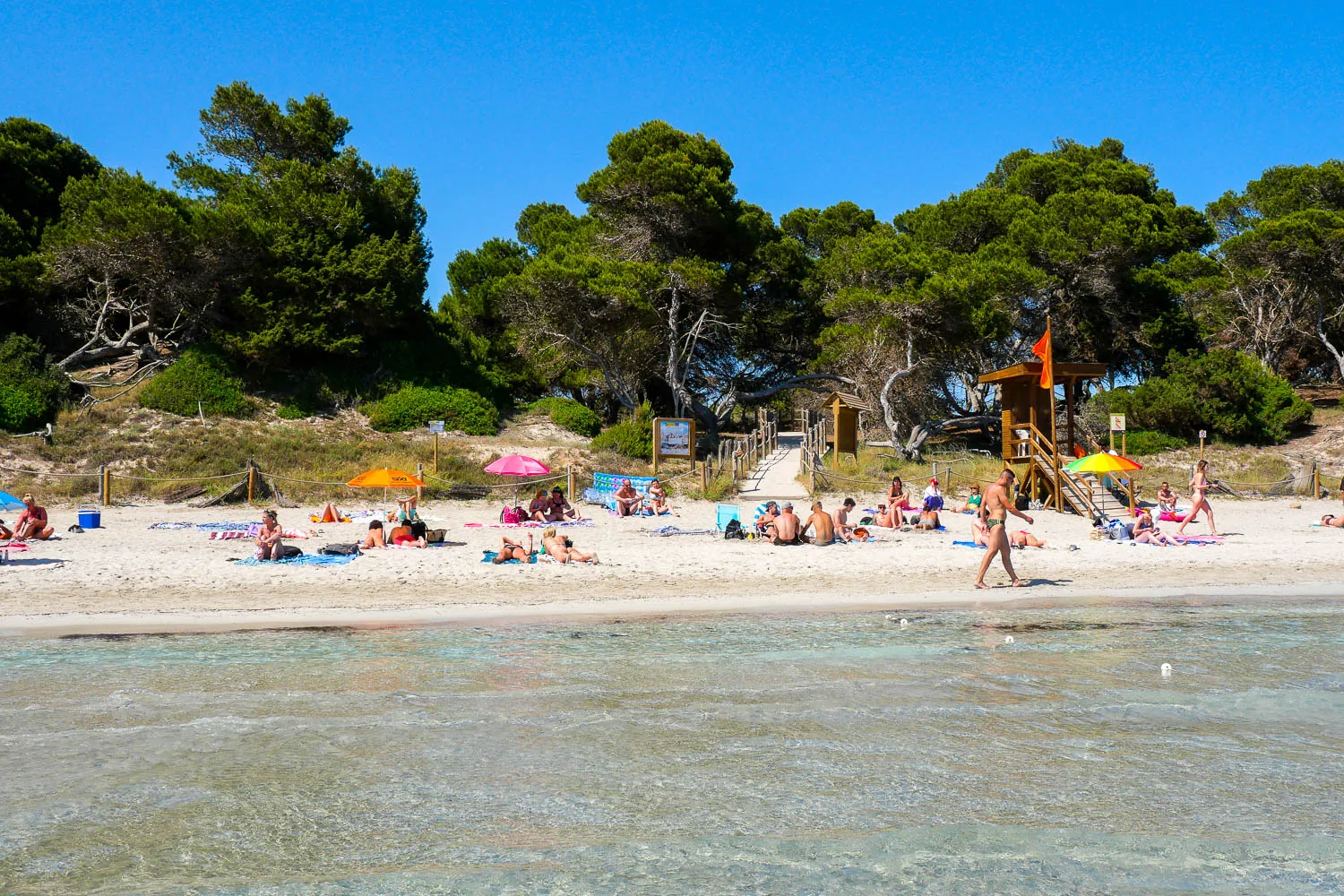 Plage Platja de Ses Salines que faire à Ibiza Espagne