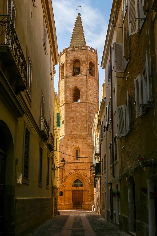 Alghero Campanile tour Sardaigne Italie