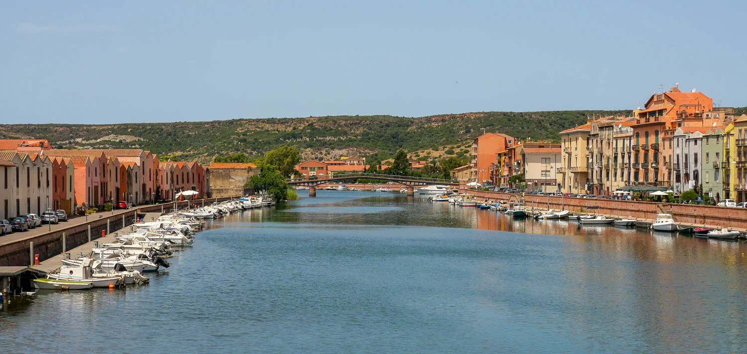 Bosa fleuve Temo tanneries Sardaigne
