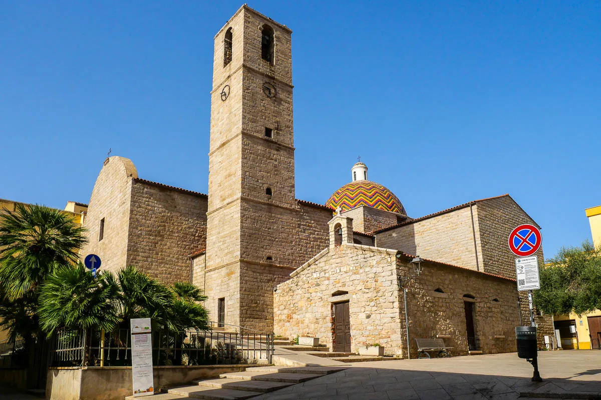 Chiesa église de San Paolo Olbia Sardaigne Italie