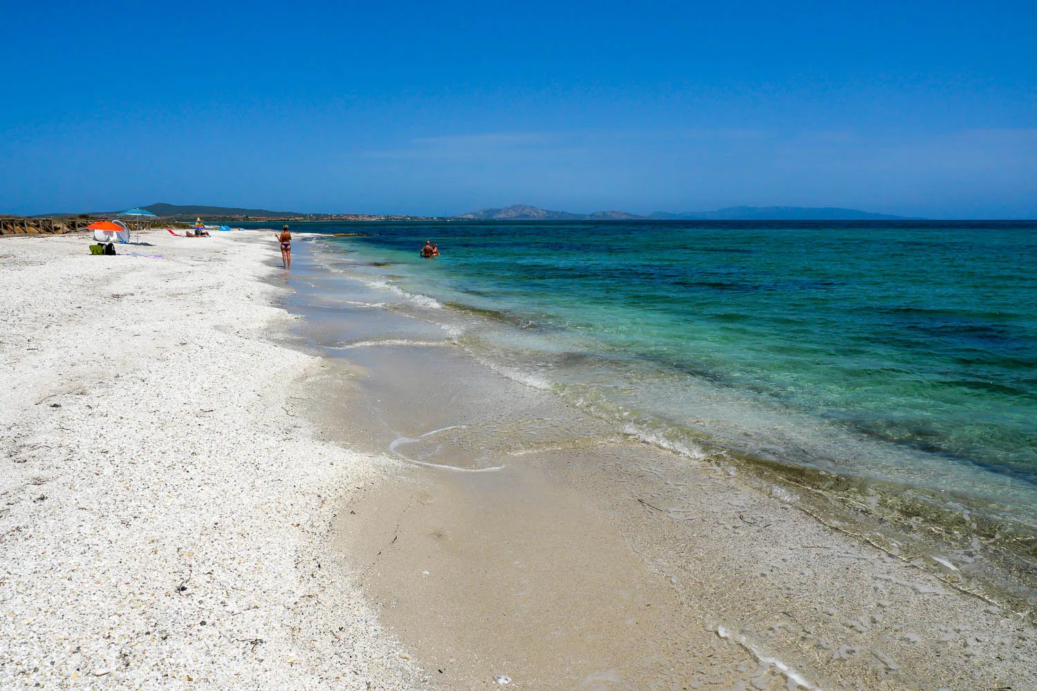 Stintino plage la pazzona sardaigne italie