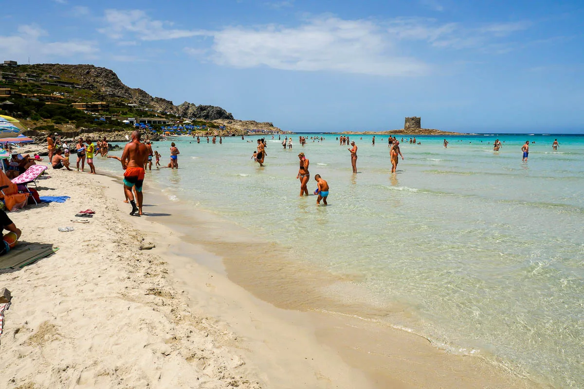 Stintino plage la pelosa sardaigne italie