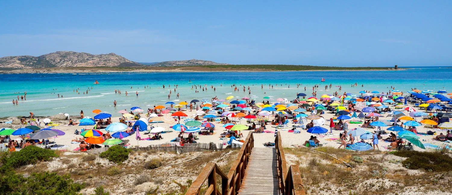 Stintino plage la pelosa sardaigne italie