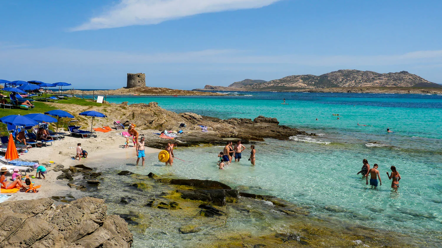 Stintino plage la pelosetta sardaigne italie