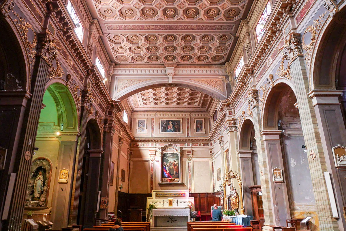 Alba Chiesa di San Giovanni Battista intérieur Italie