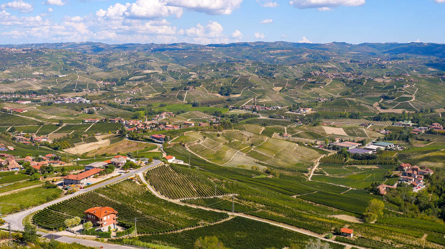 La Morra Langhe Italie panorama belvédère