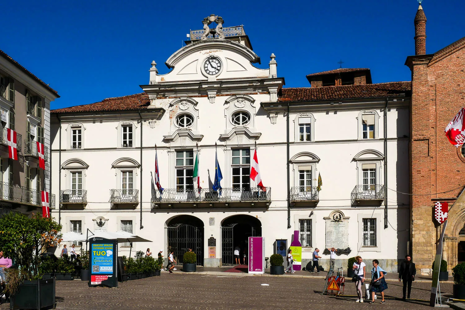 Que faire à Asti Palazzo Comunale Palais Municipal Italie