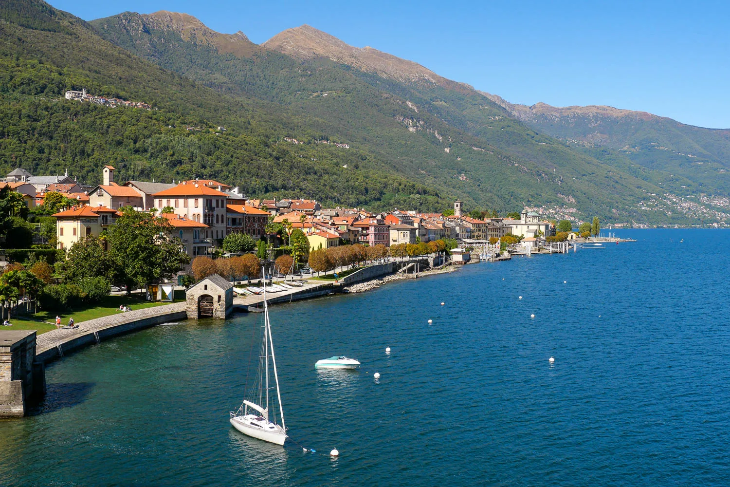 Point of view on Cannobio what to see in lake maggiore italy