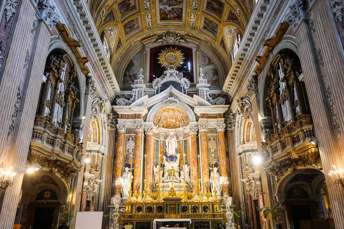 Church Chiesa del Gesù Nuovo things to do in Naples Italy