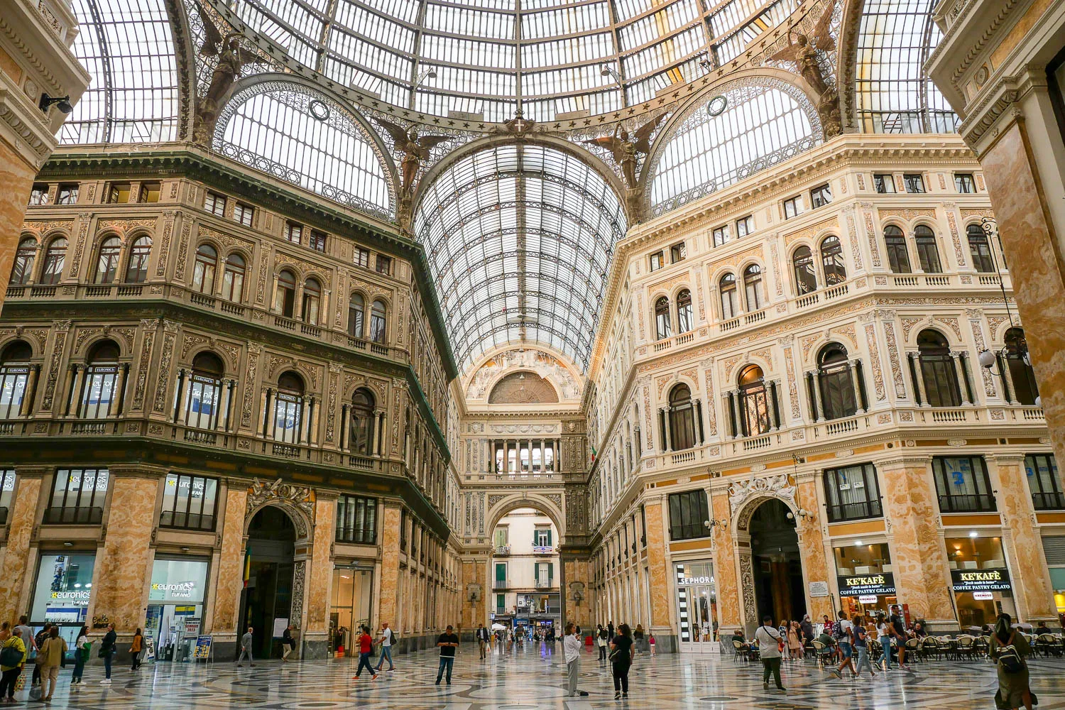 Galleria Umberto I Naples Italy