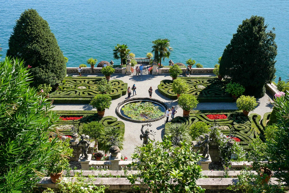 what to see in isola bella gardens Borromean Islands lake maggiore italy