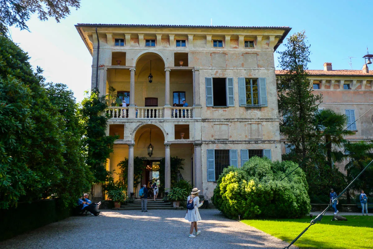 Palace and gardens isola madre Borromean Islands