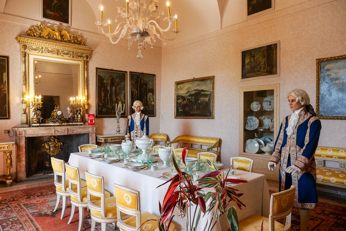 living room isola madre Borromean Islands what to do in lake maggiore