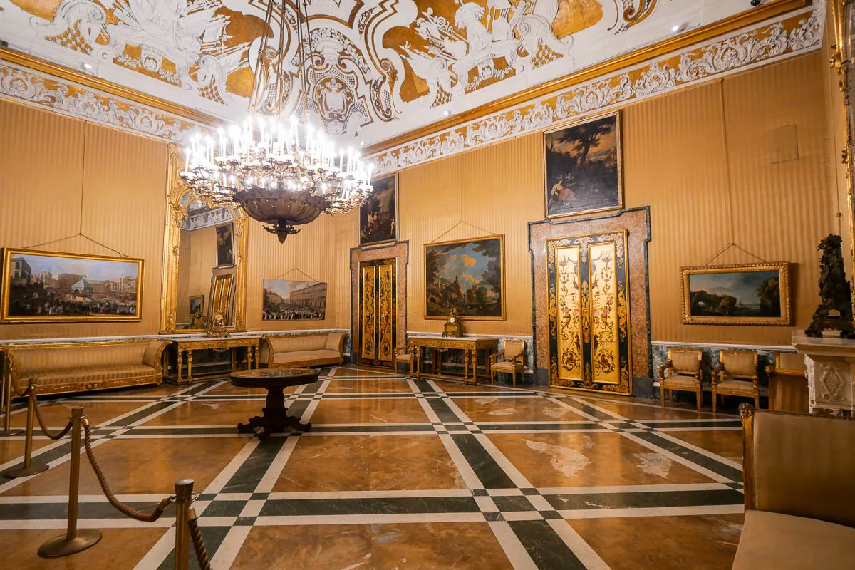 Palazzo Reale Royal Palace Naples Italy
