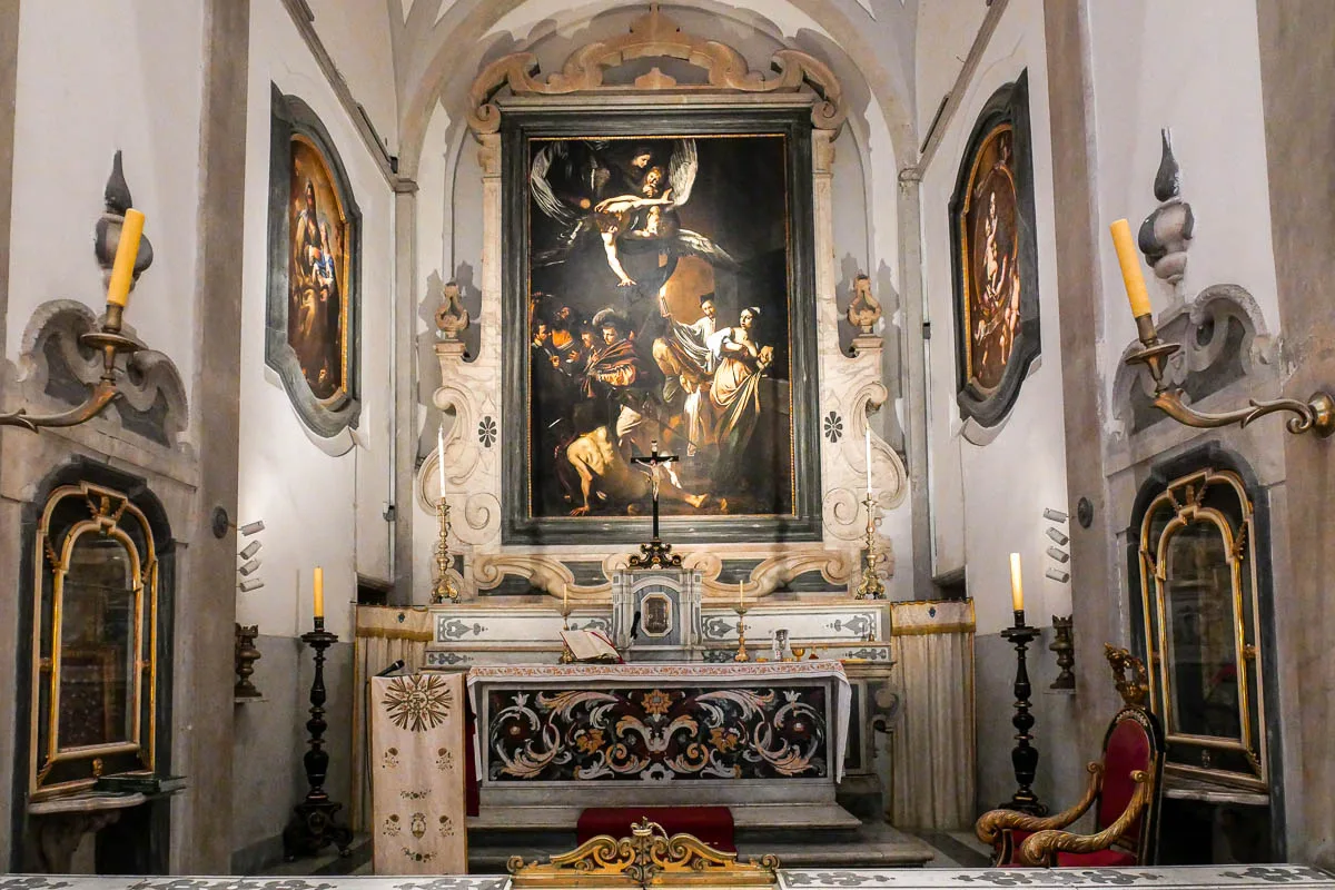 Pio Monte della Misericordia Caravaggio painting what to do in Naples in 4 days Italy