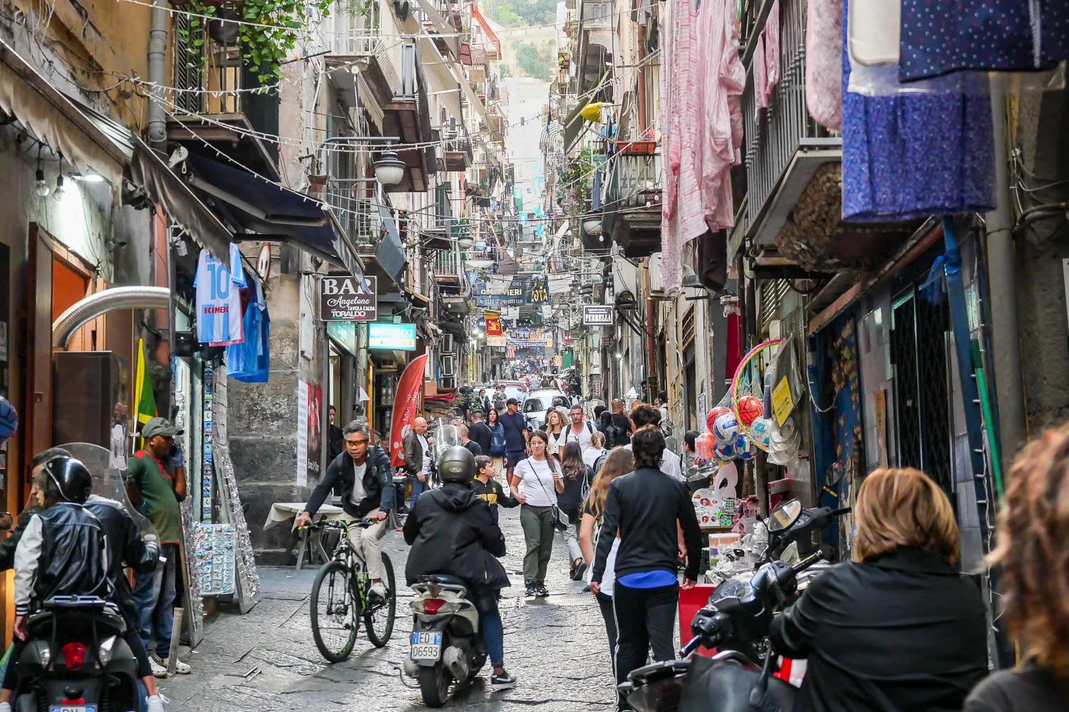 Spanish Quarters Naples Italy