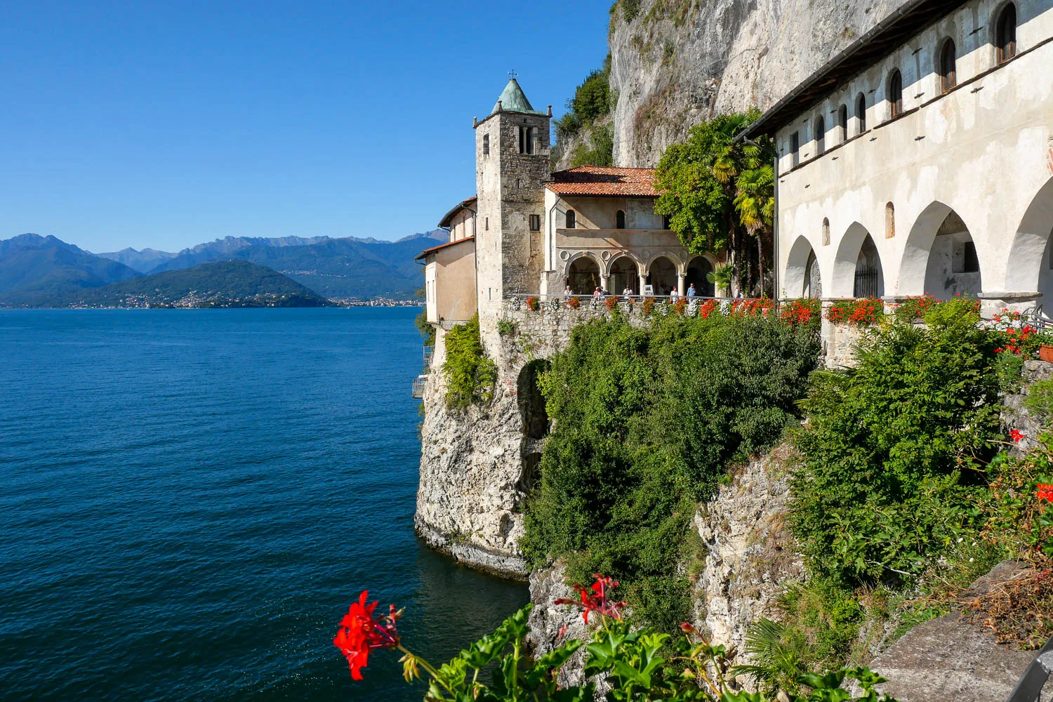 hermitage Santa Caterina del Sasso what to do in lake maggiore italy