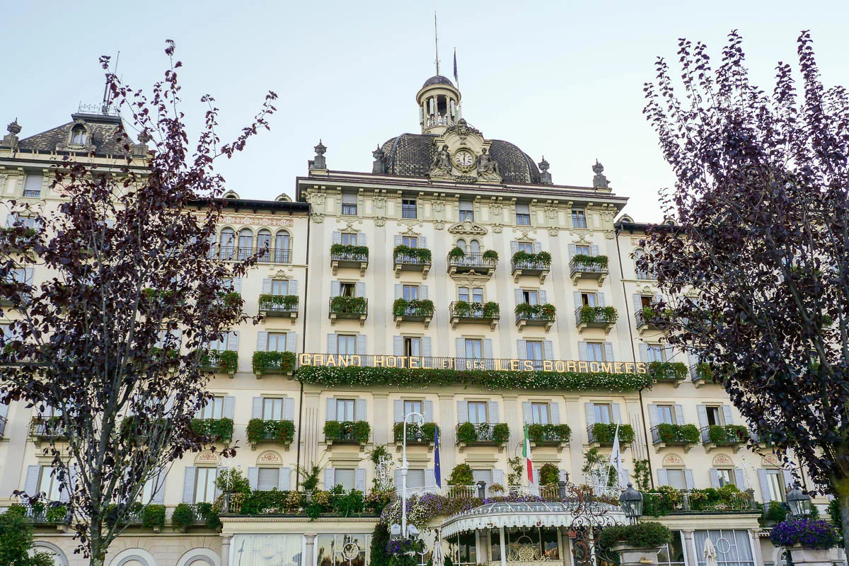 Stresa Lake Maggiore Grand Hotel des îles Borromées Italy