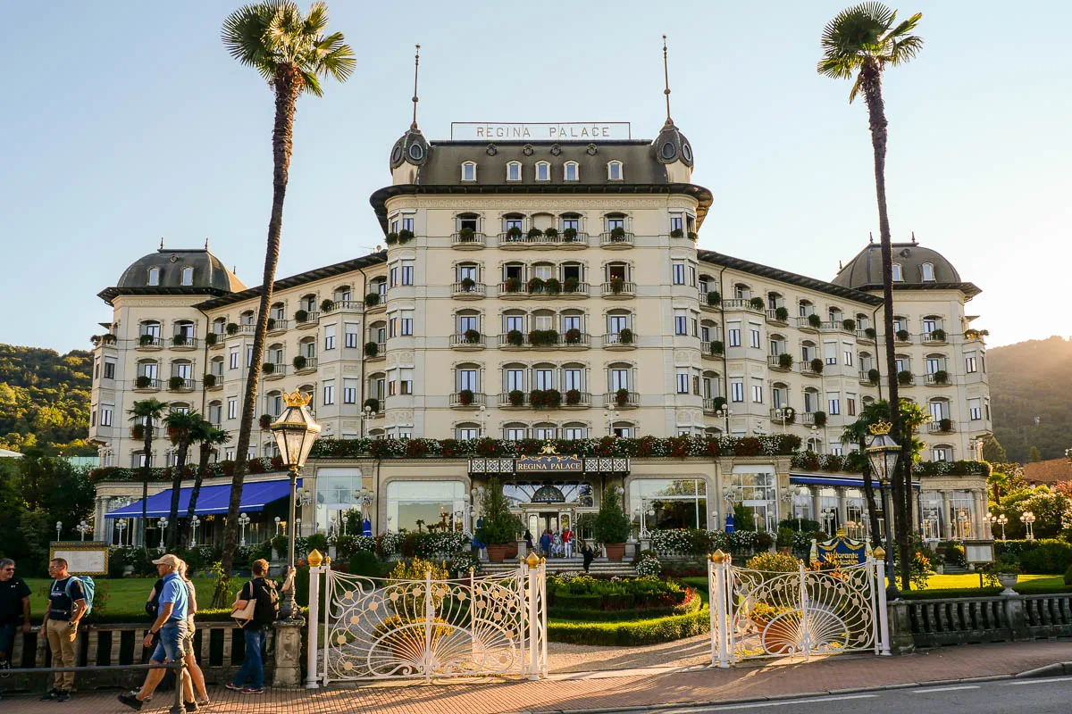 hotel regina palace Stresa Lake Maggiore Italy