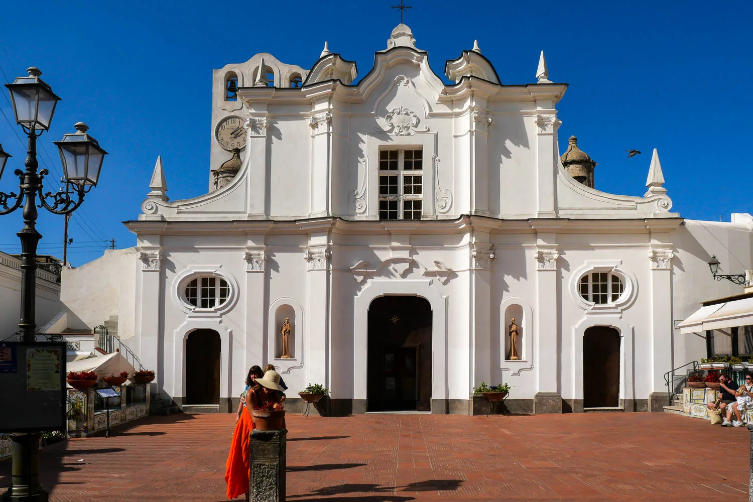 Church Chiesa Santa Sofia Anacapri island Capri Italy