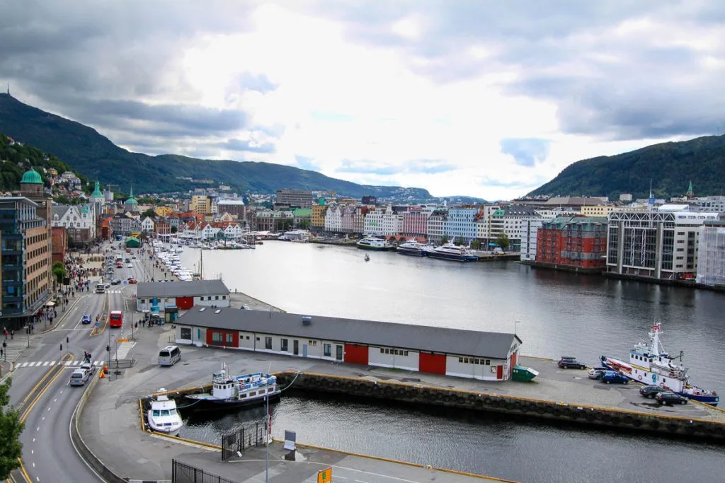 visiter bergen bergenhus norvège