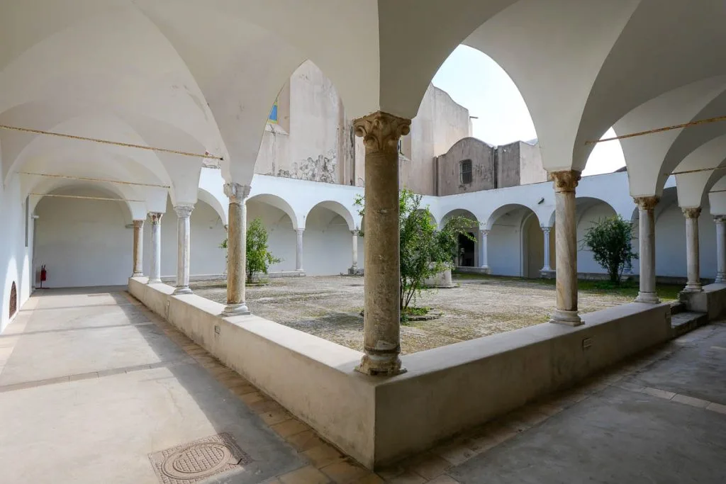 Things to do in Capri Certosa di San Giacomo cloister Italy