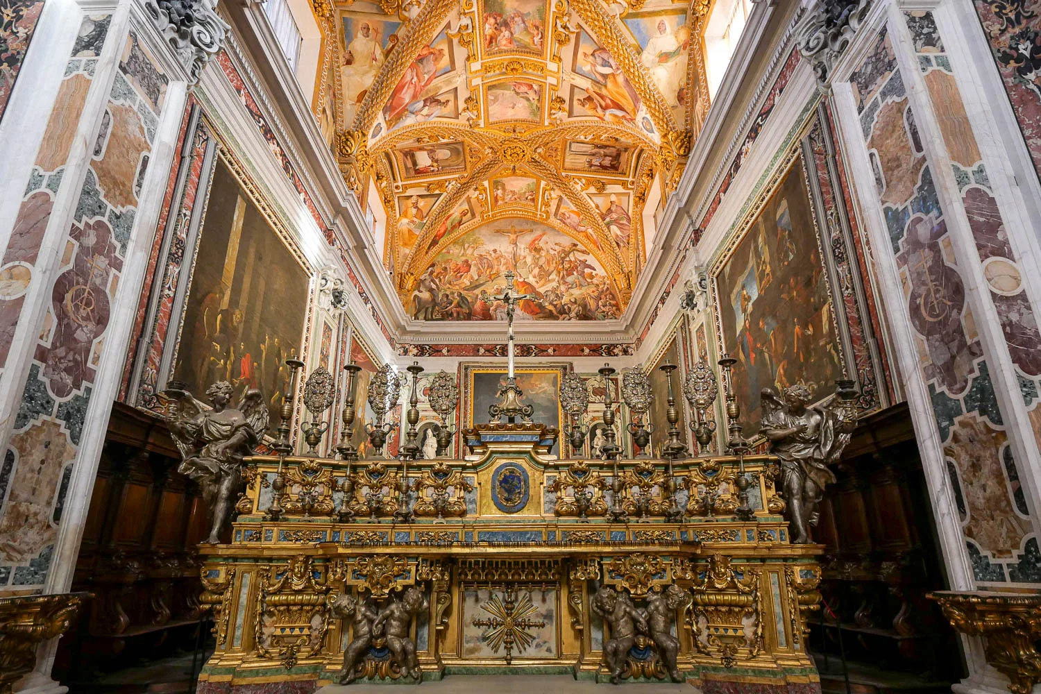 église chartreuse san martino certosa naples italie baroque