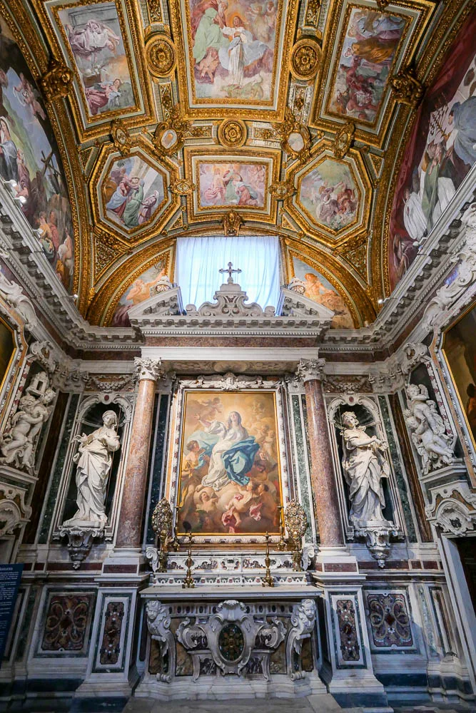 église chartreuse san martino certosa naples italie baroque
