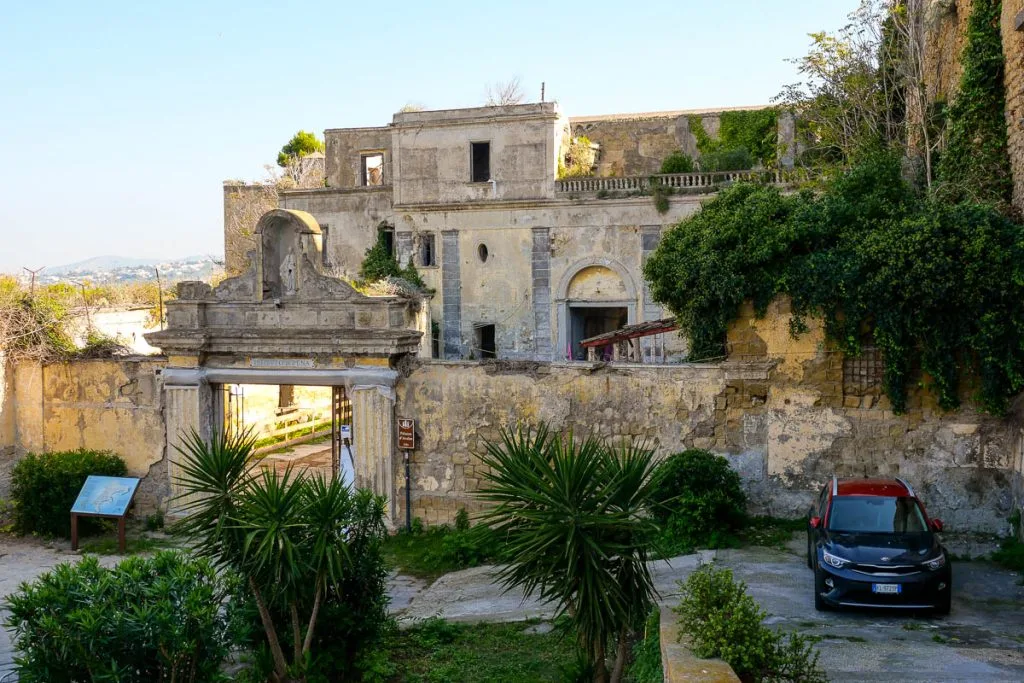 Palazzo d'Avalos ile de Procida Italie Naples
