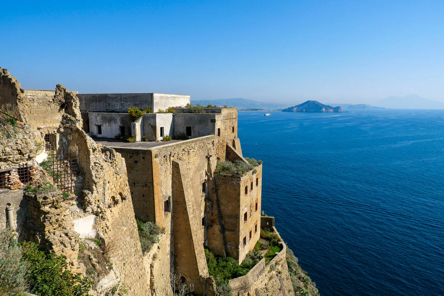 Palazzo d'Avalos visiter Procida Italie