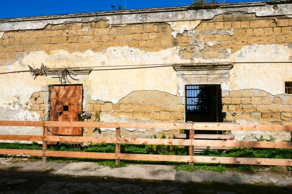 Prison Palazzo d'Avalos Procida Italie