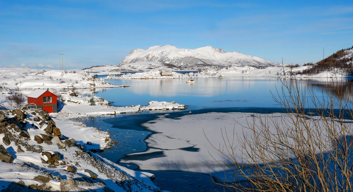 Road trip aux îles Vesteralen en Norvège en hiver