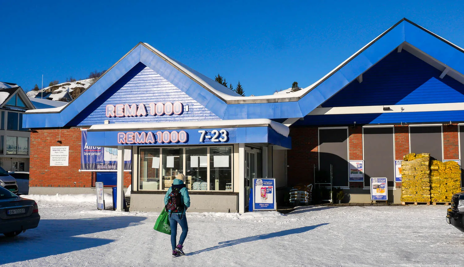 Supermarché REMA 1000 Svolvaer Norvège